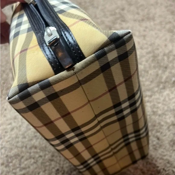 COPY - Burberry vintage tote bag, hand bag nova check plaid. - Picture 4 of 11